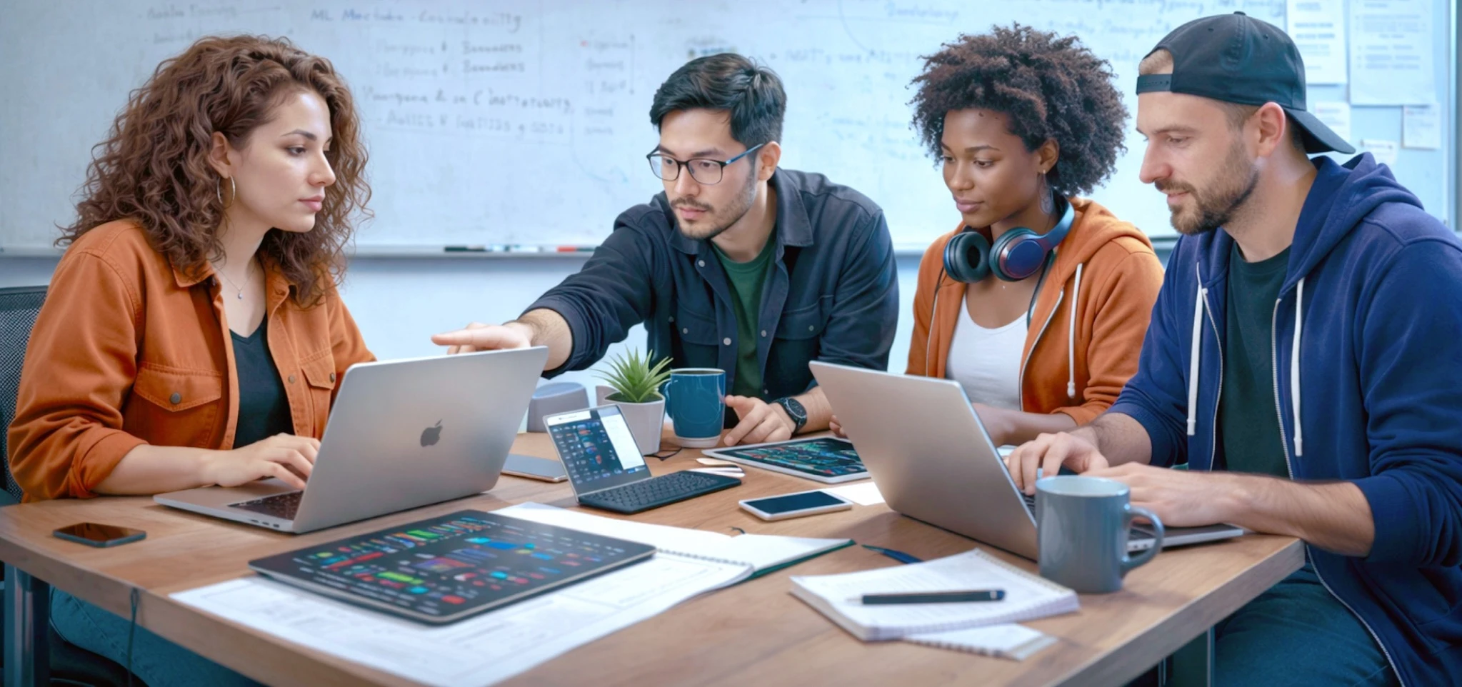 Flixwai team collaborating